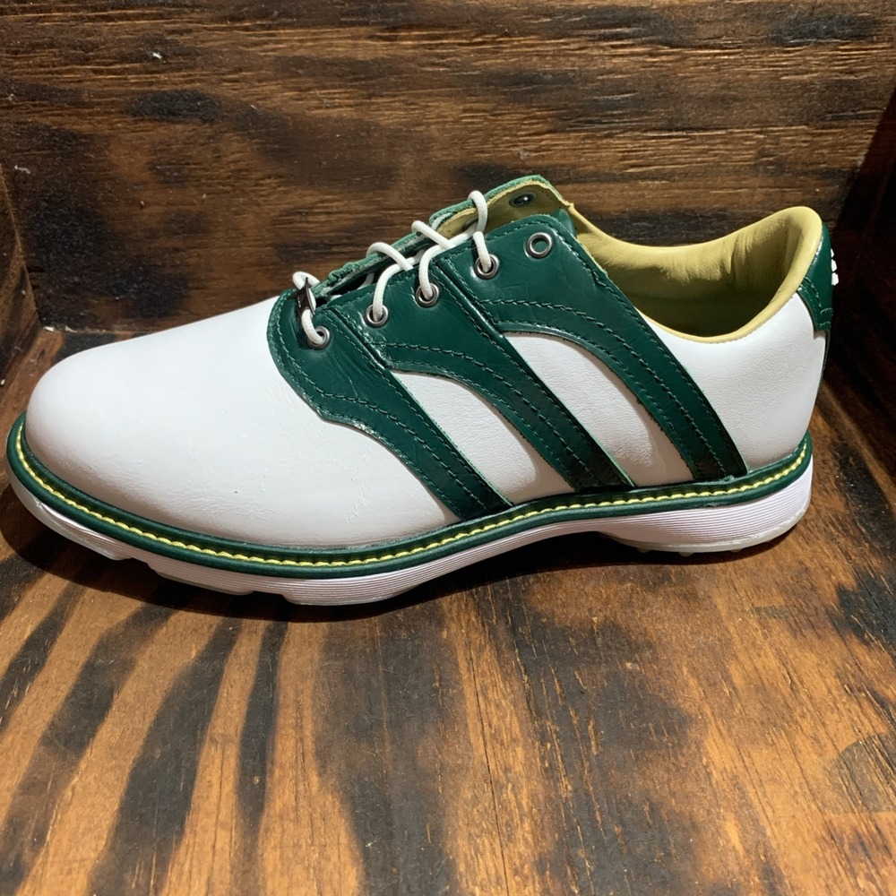 Adidas MC Z-Traxion Spikeless Golf Shoes JH6127 Cloud White/Green‎ Size 7-M/8-W